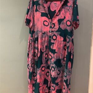 Osei-Duro Imperium dress in Pool Party